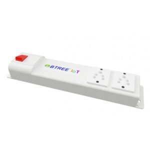BTREE TEMPERATURE AND HUMIDITY SENSOR WITH 2 CHANNEL IOT SMART POWER STRIP